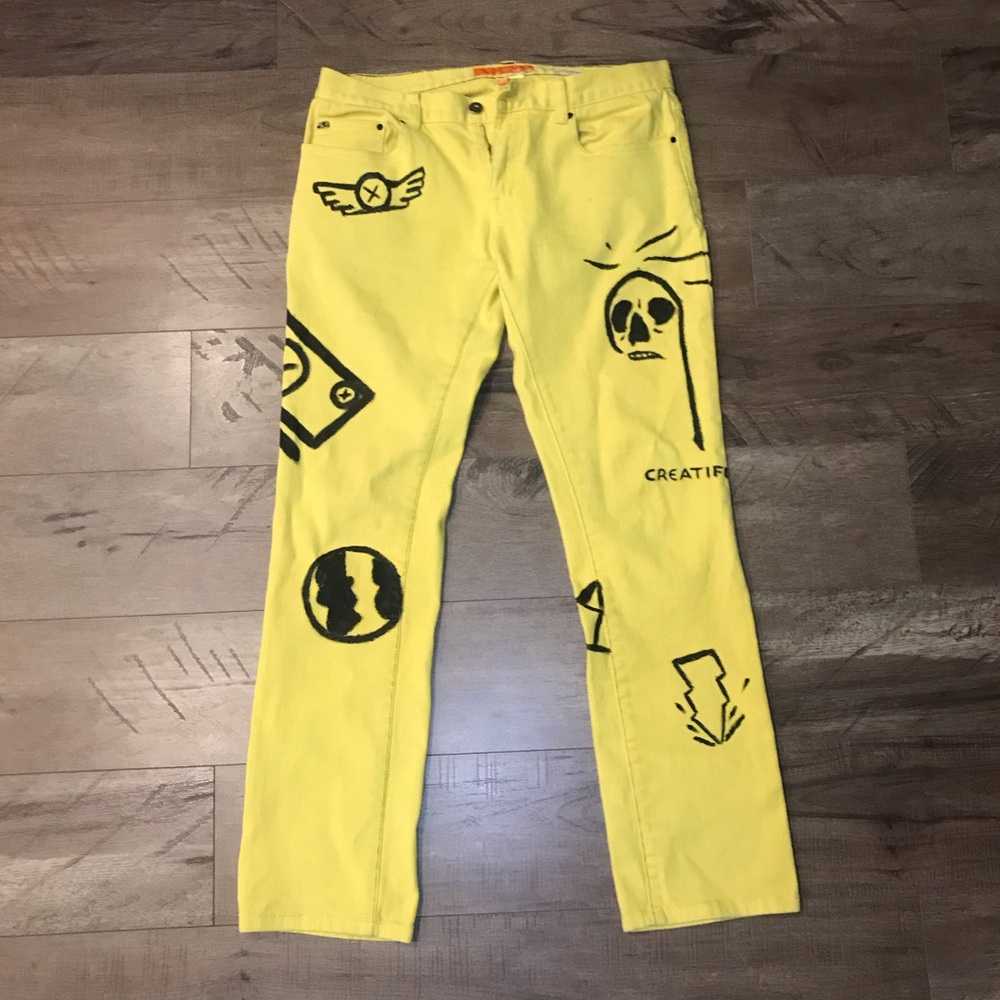 Enjoi Panda Graffiti Pants